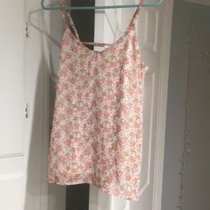 Pink floral top